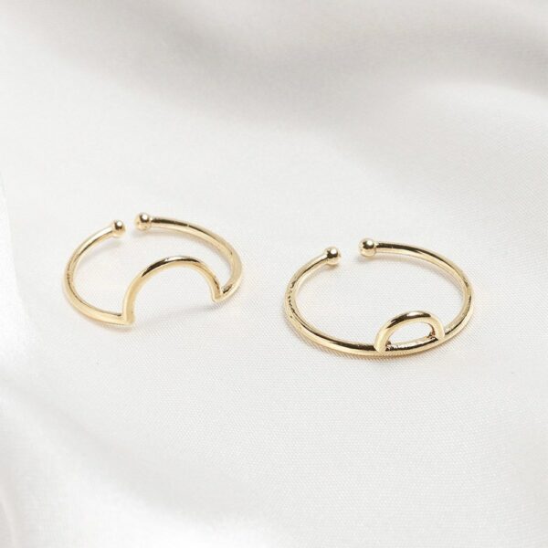 Oversized Thin Hoops